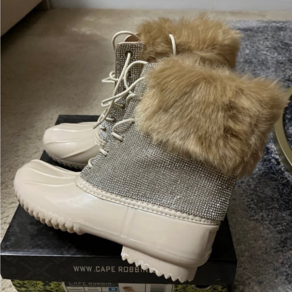 Rain boots blinged out